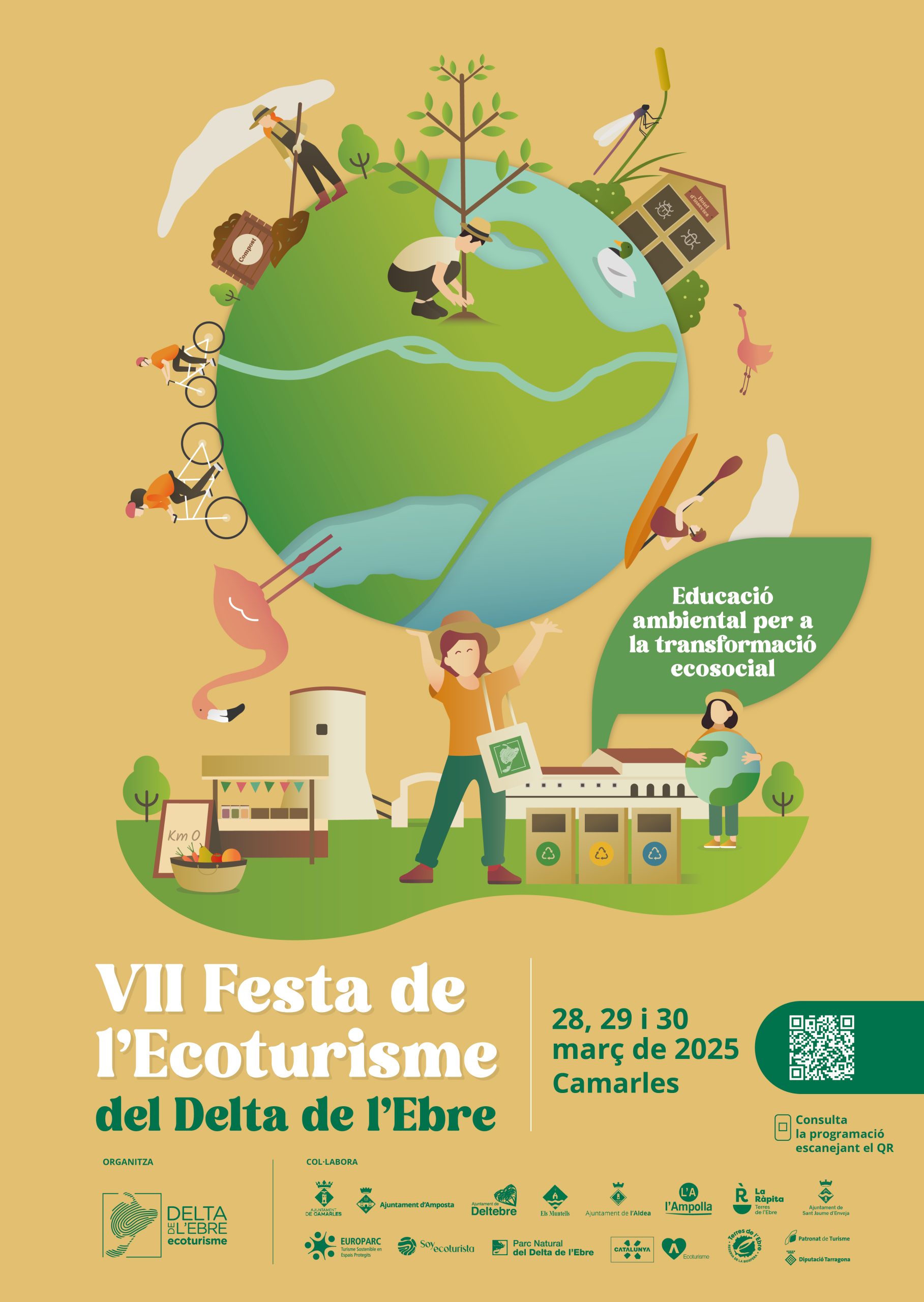 Cartell de la Cinquena Festa de L'Ecoturisme