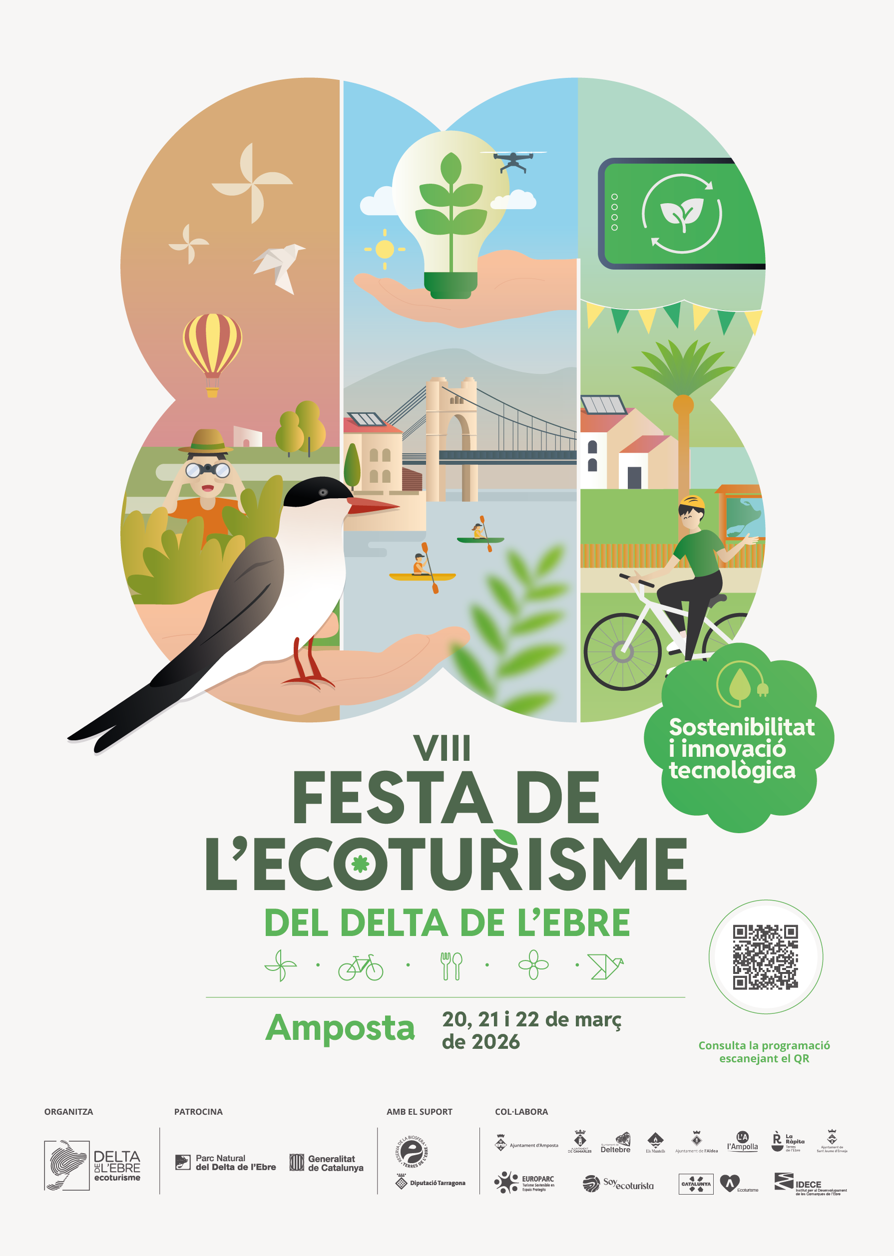 Cartell de la Cinquena Festa de L'Ecoturisme